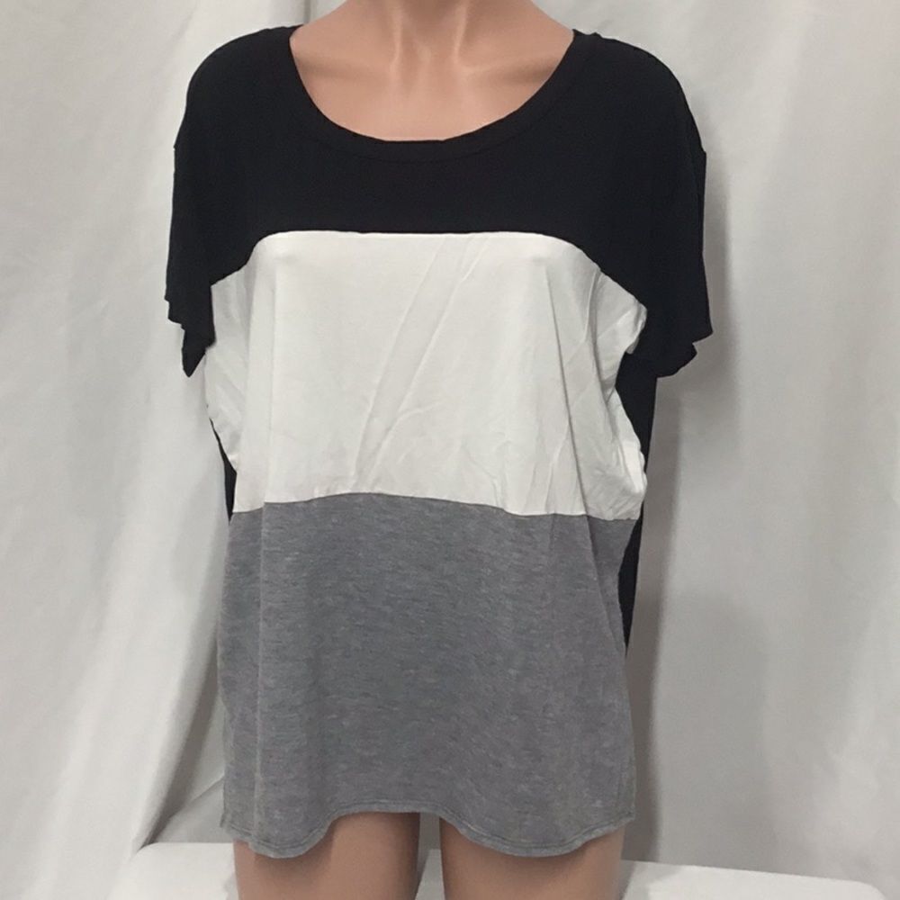 Ten Tomorrow Austin Colorblock Tee (A6) - Picture 2 of 8